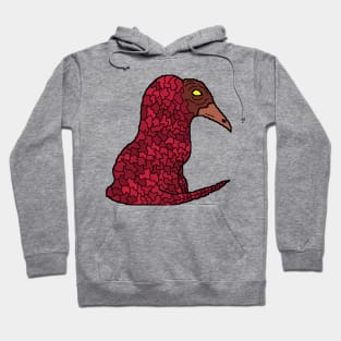 pixel art beautiful red pangolin Hoodie